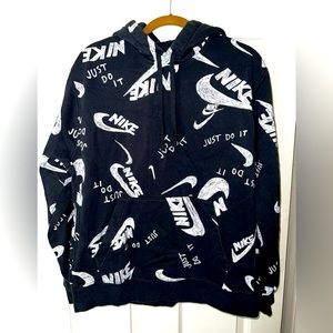 Nike logo hoodie